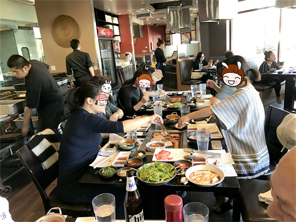 赴美生子聚餐